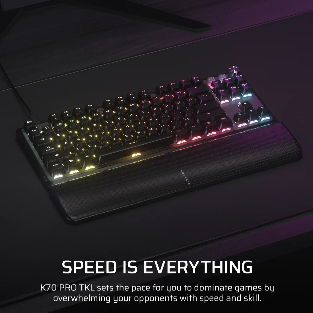 Tastatura Mecanica Corsair K70 PRO TKL"CH-911911G-NA" - imagine 2