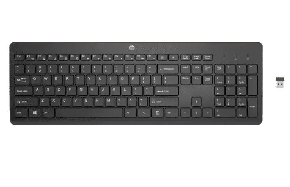 HP 230 Wireless Keyboard Black "3L1E7AA#ABB" (timbru verde 0.8 lei)