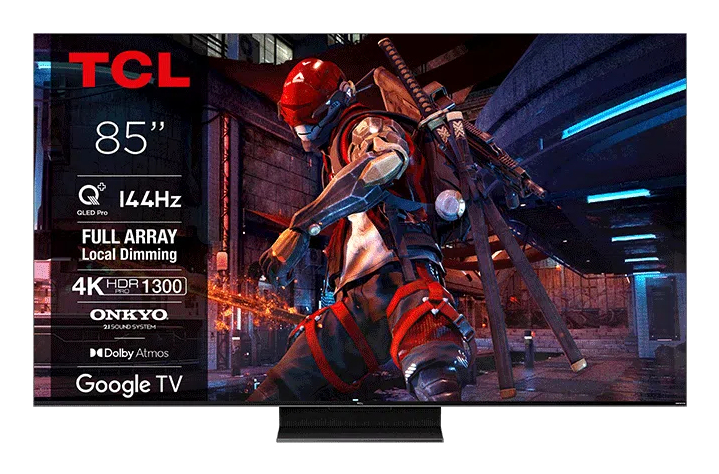 Smart TV QLED TCL 85C745 85"(216CM) 2024 "85C745" (timbru verde 15 lei)