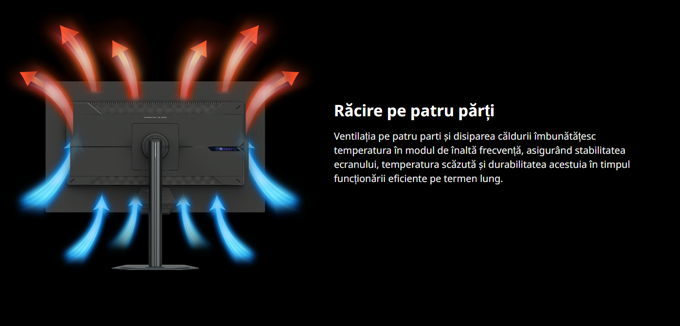 Monitor GIGABYTE M27Q3-(RSG)"M27Q3-(RSG)" - imagine 10