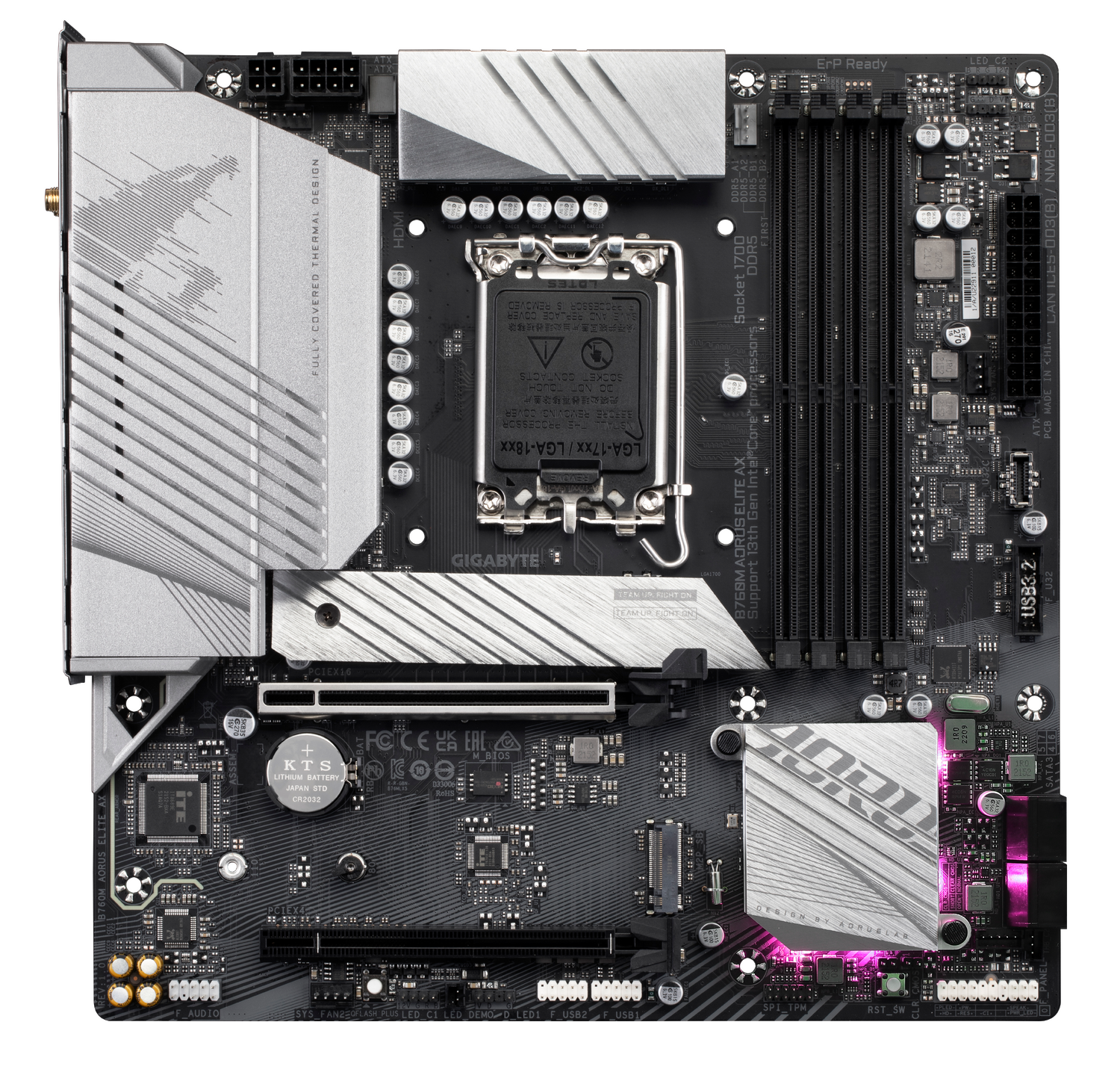 Placa de baza GIGABYTE B760M AORUS ELITE AX "B760M AORUS ELITE AX"
