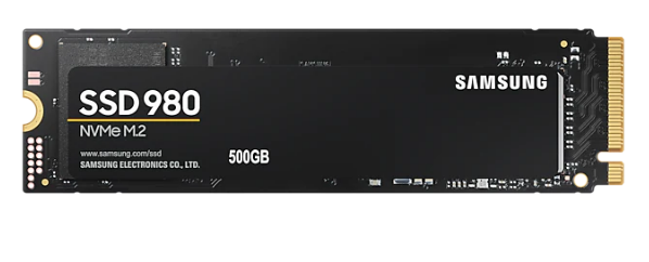 SSD SAMSUNG, 980, 500GB, M.2, PCIe Gen3.0 x4, V-Nand 3bit MLC, R/W: 3100 MB/s/2600 MB/s "MZ-V8V500BW"