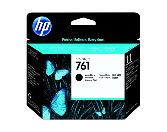 Cap Printare Original HP Matte Black, nr.761, pentru Designjet T7100|T7200, , (timbru verde 0.15 lei), "CH648A"