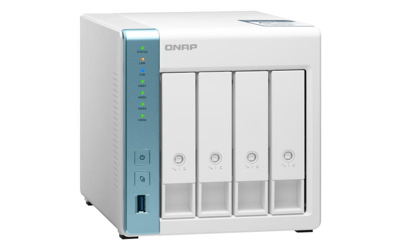 NAS STORAGE TOWER 4BAY/NO HDD USB3 TS-431P3-4G QNAP, "TS-431P3-4G" (timbru verde 4 lei)