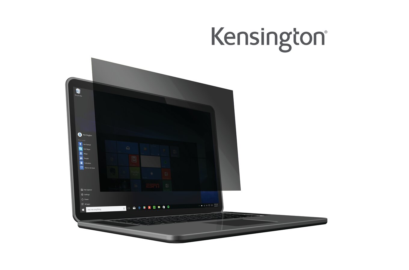 FILTRU confidentialitate KENSINGTON, pentru 14", 16:9, 2 zone, detasabil, limiteaza campul vizual la 30grade, reduce lumina daunatoare cu pana la 42%, 270x5x455mm, 0.205Kg, "626462"