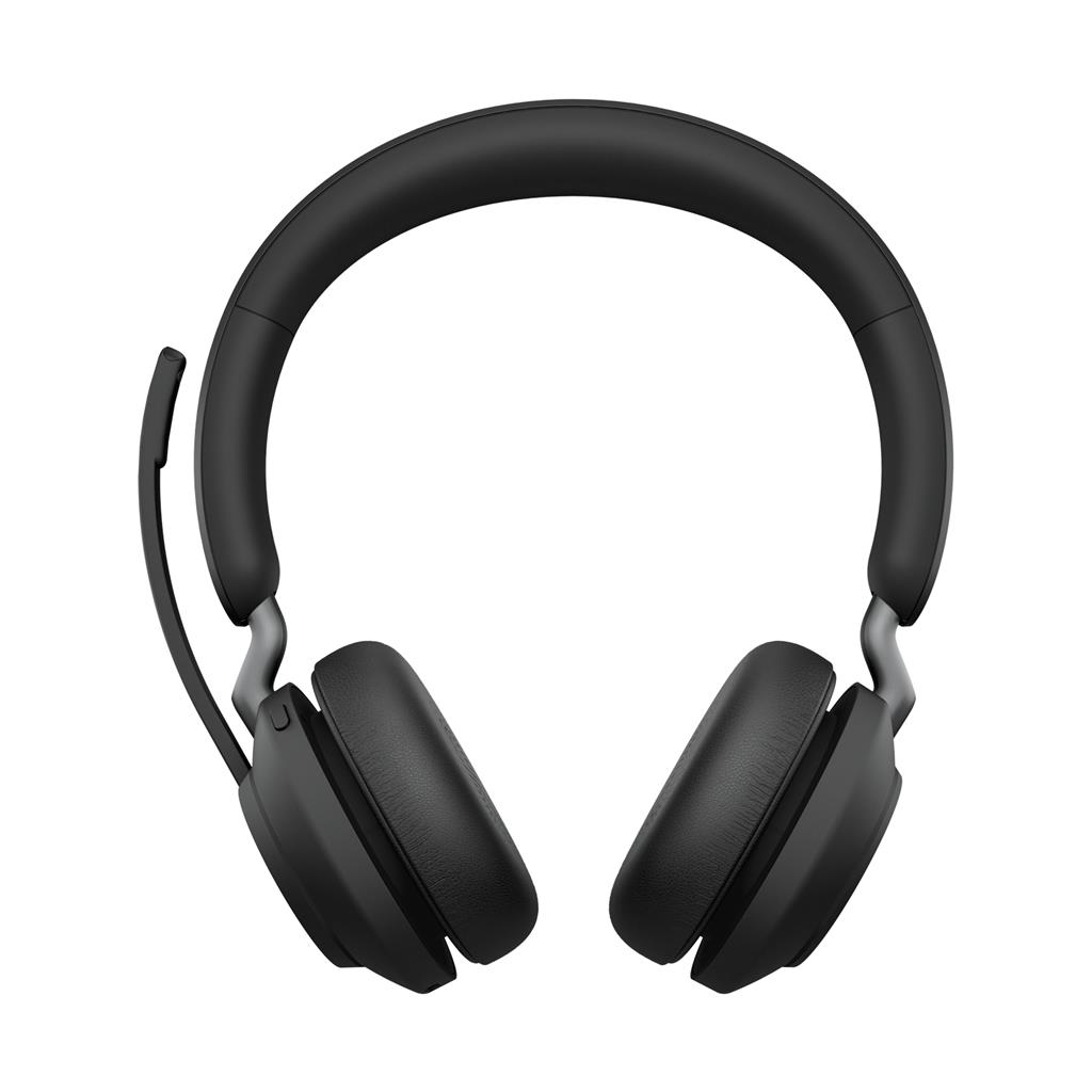 Jabra Evolve2 65, MS Stereo Headset Head-band USB Type-A Bluetooth Black, "26599-999-999" (timbru verde 0.8 lei)