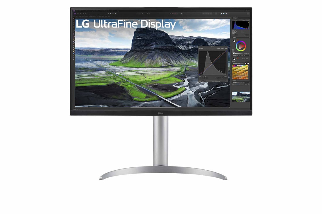 Monitor LED LG 27" 27UQ850V-W UltraFine 4K DP HDMI USB-C IPS 16:9 "27UQ850V-W" (timbru verde 7 lei)