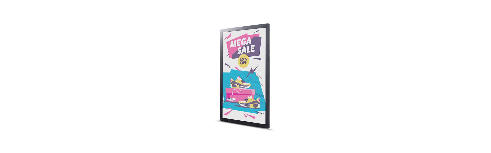 MONITOR Philips - signage profesional ePaper 25" "25BDL4050I/00" (timbru verde 15 lei)