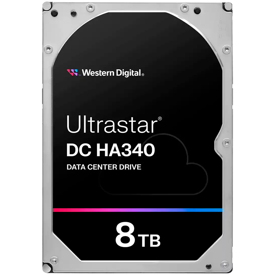 HDD Server WD Ultrastar DC HA340 8TB 512e SE, 3.5"", 256MB, 7200 RPM, SATA, SKU: 0B47078 "WUS721208BLE6L4"