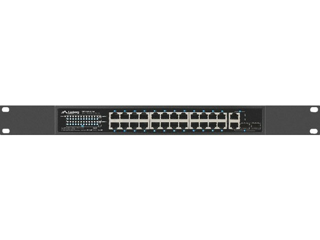 Switch Lanberg Gigabit Ethernet, 360W V2 "RSFE-24P-2C-360" (timbru verde 2 lei)