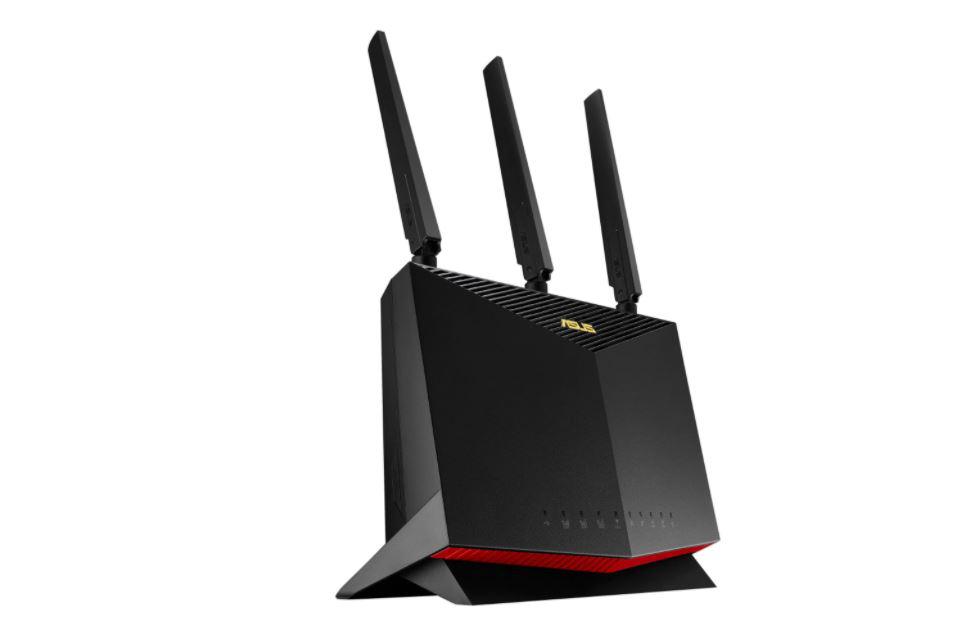 ASUS DUAL-BAND AC2600 LTE MODEM ROUTER, "4G-AC86U" (timbru verde 0.8 lei)