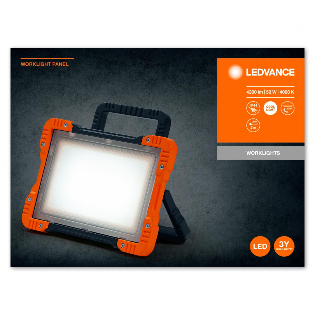 LED WORKLIGHT PANEL 50W 840 LEDV "000004058075576599" (timbru verde 2.00 lei)