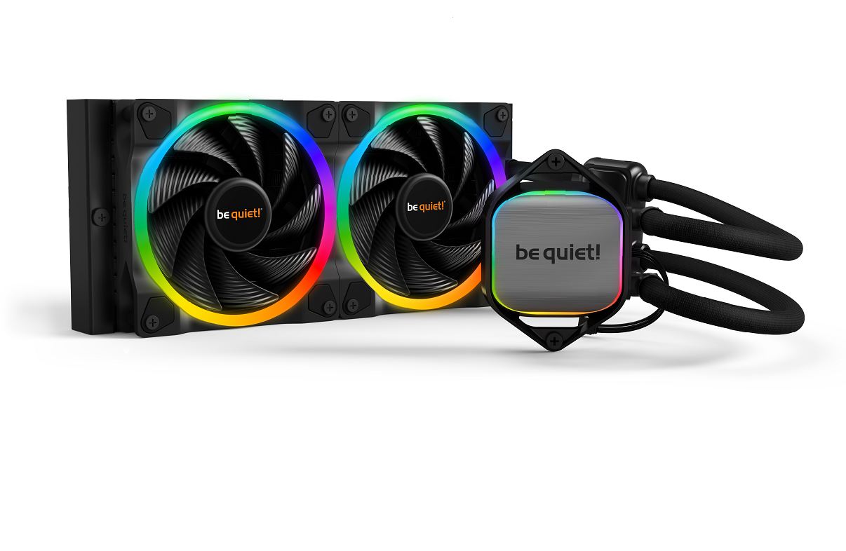 COOLER be quiet! "PURE LOOP 2 FX",racire lichid,skt. Intel LGA 1700/1200/115x/2011-v3, AMD AM5/AM4,radiator aluminiu,pompa 5500 rpm,fan 2x120mm, 2500rpm,4-pin PWM, ARGB "BW013" (timbru verde 2 lei)