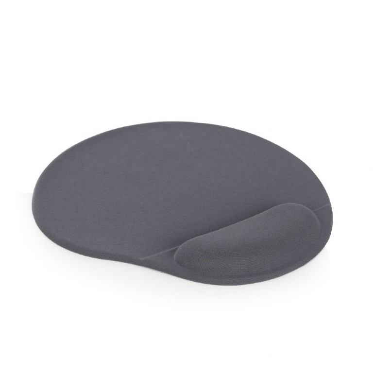 MousePAD GEMBIRD, cauciuc si material textil, 240 x 220 x 4 mm, gri, "MP-GEL-GR"