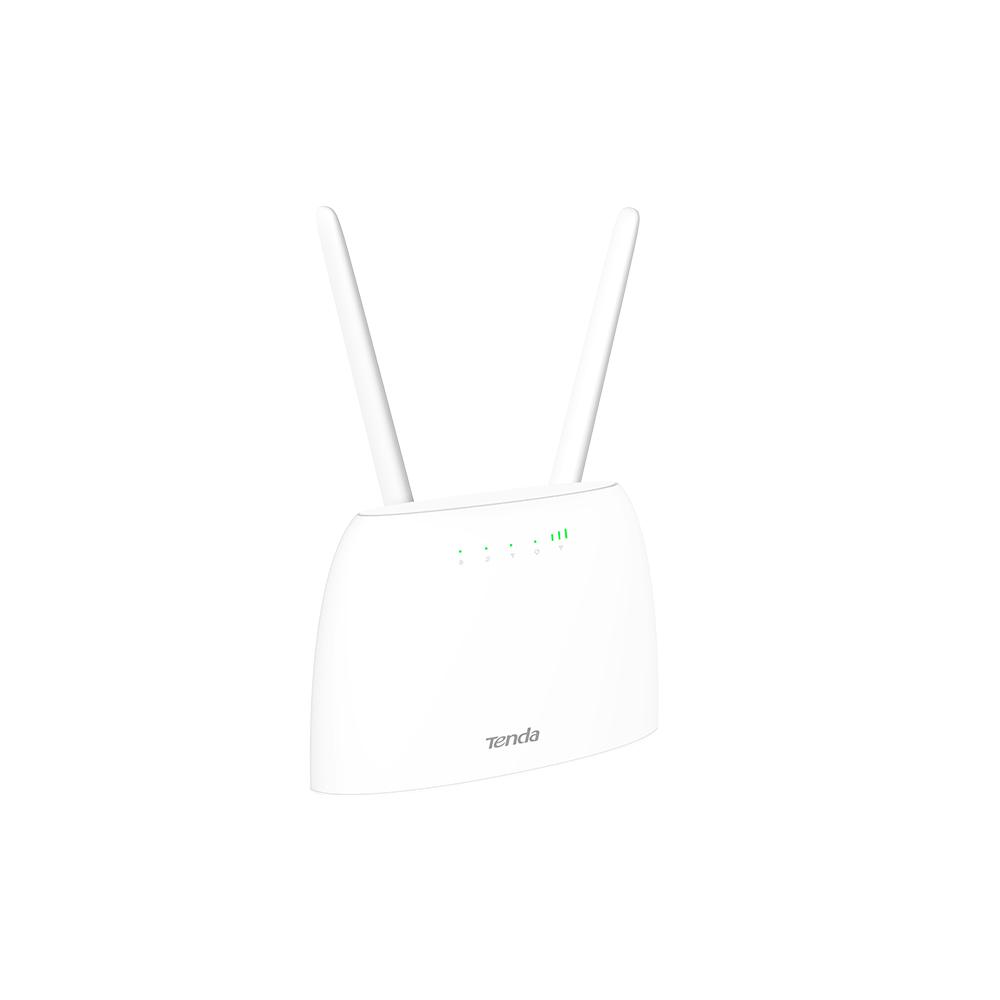 ROUTER Tenda wireless 1200Mbps. 4G SIM slot, 2 porturi 10/100Mbps, antena externa x 2 "4G07" (include TV 0.8 lei)