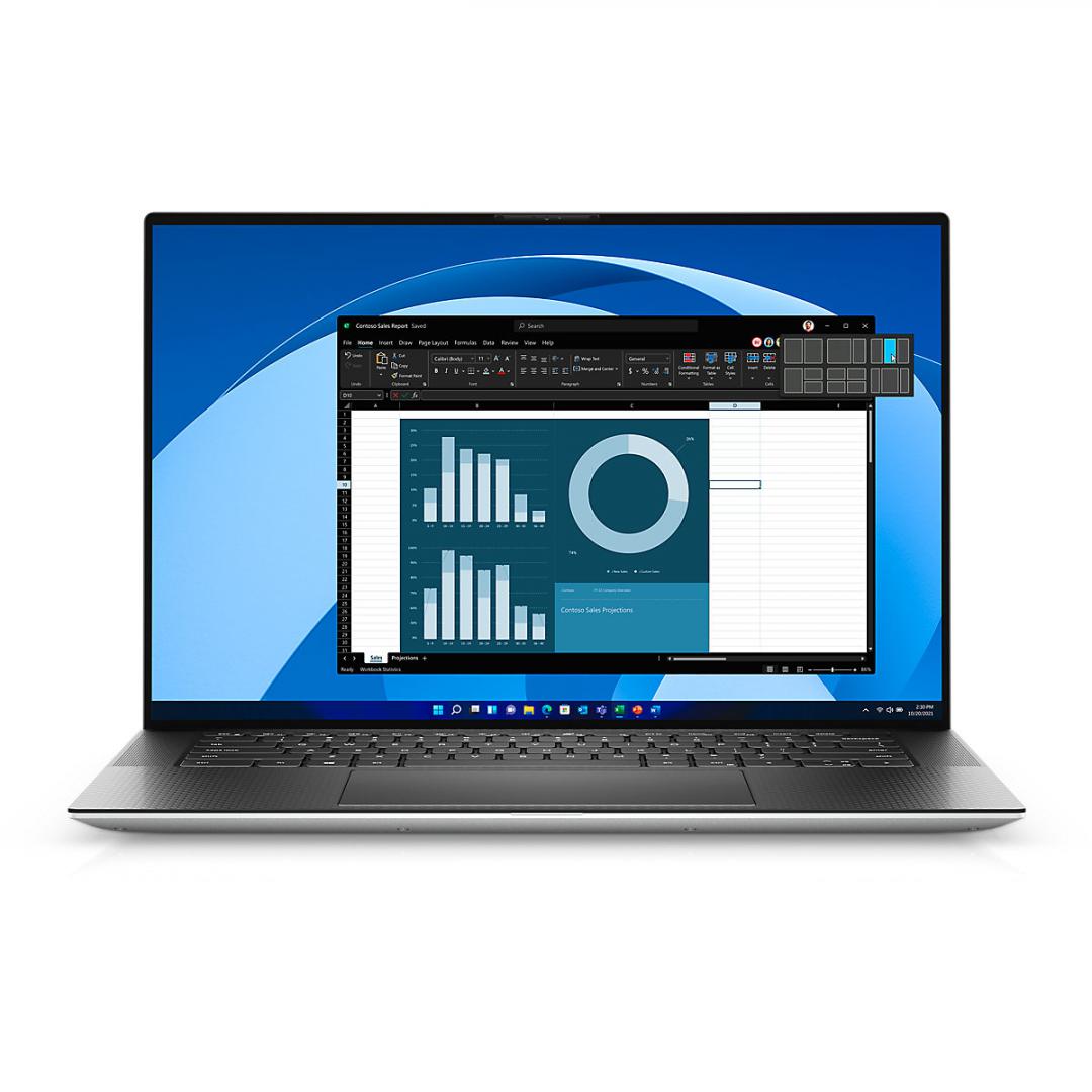 XPS 9520 UHDT i7-12700H 16 1 3050Ti WP, "XPS9520I7161RTXW11" ((timbru verde 3.5 lei)