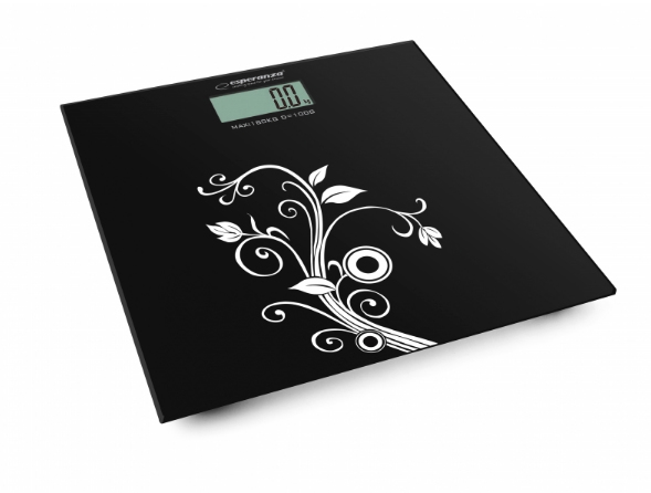 Cantar de baie Esperanza Yoga EBS003 180kg Negru "EBS003" (timbru verde 2 lei)