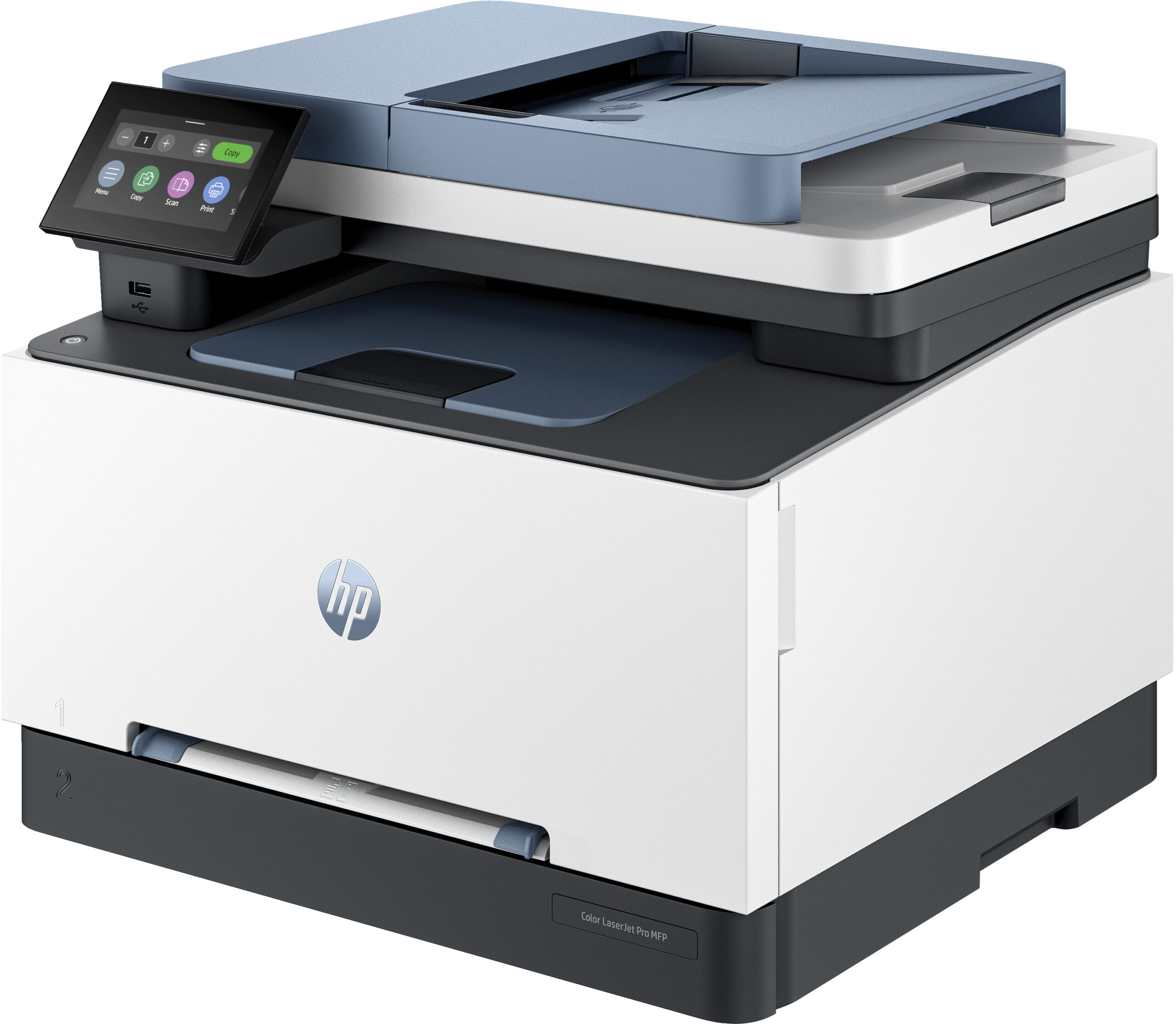 Multifunctional Laser Color HP, LASERJET 3302FDN, A4, Functii: Impr.|Scan.|Cop.|Fax, Vit.Print. 25ppm, Conectivitate:USB|RET, Duplex:Da, ADF:ADF(incl.TV 25lei) "499Q7F" - imagine 2