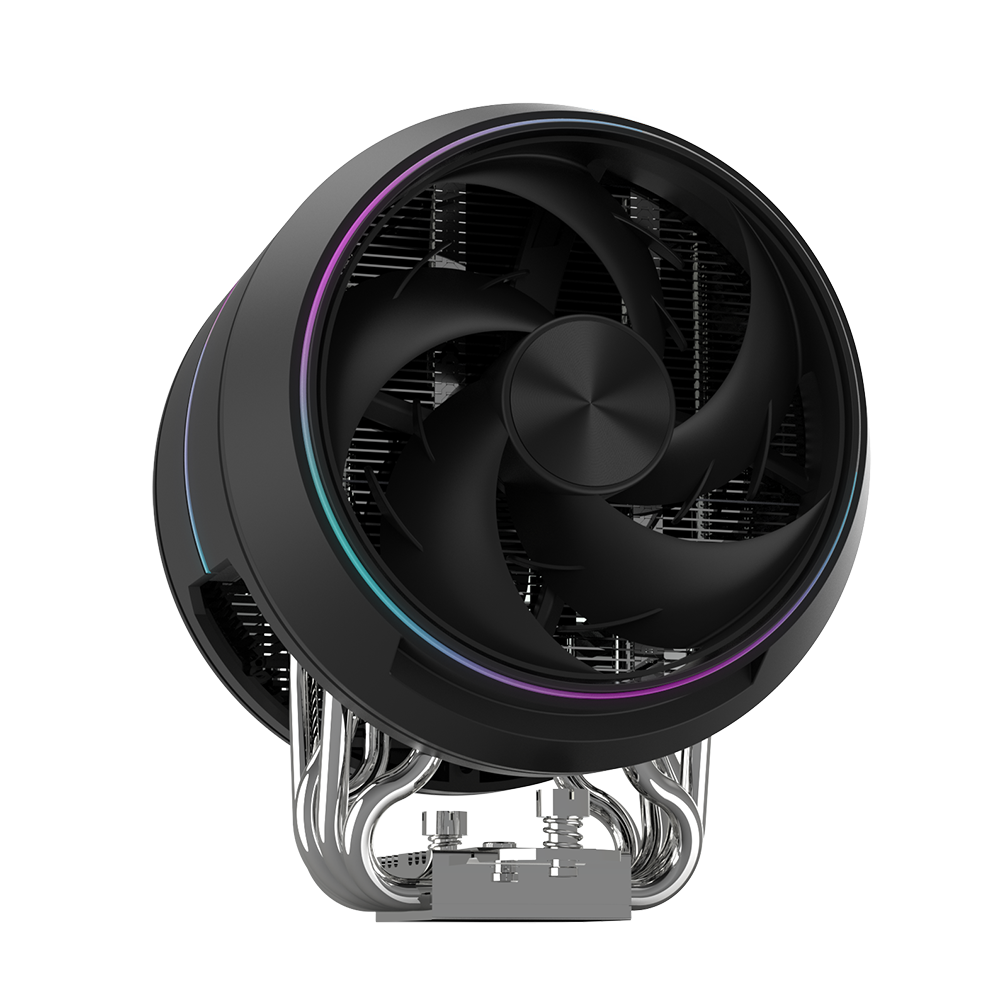 COOLER Zalman "ZET5" skt. Intel si AMD, racire cu aer, vent. 120mm, 600 - 2000 RPM, 5 heatpipes, inaltime 158mm, ,"ZET5 BLACK" (timbru verde 0.8 lei)
