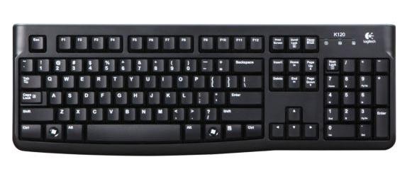 Tastatura K120 Business, USB, neagra, Nordic "920-002528" (timbru verde 0.8 lei)