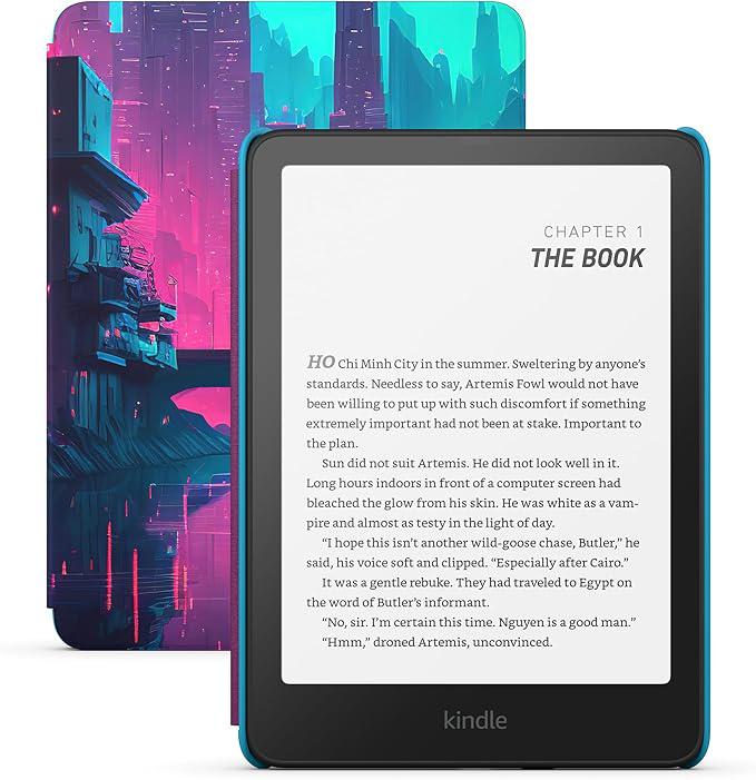 Amazon Kindle Paperwhite 16GB Kids Cyber "KNDLPPWKDSCCCA" (timbru verde 0.9 lei)