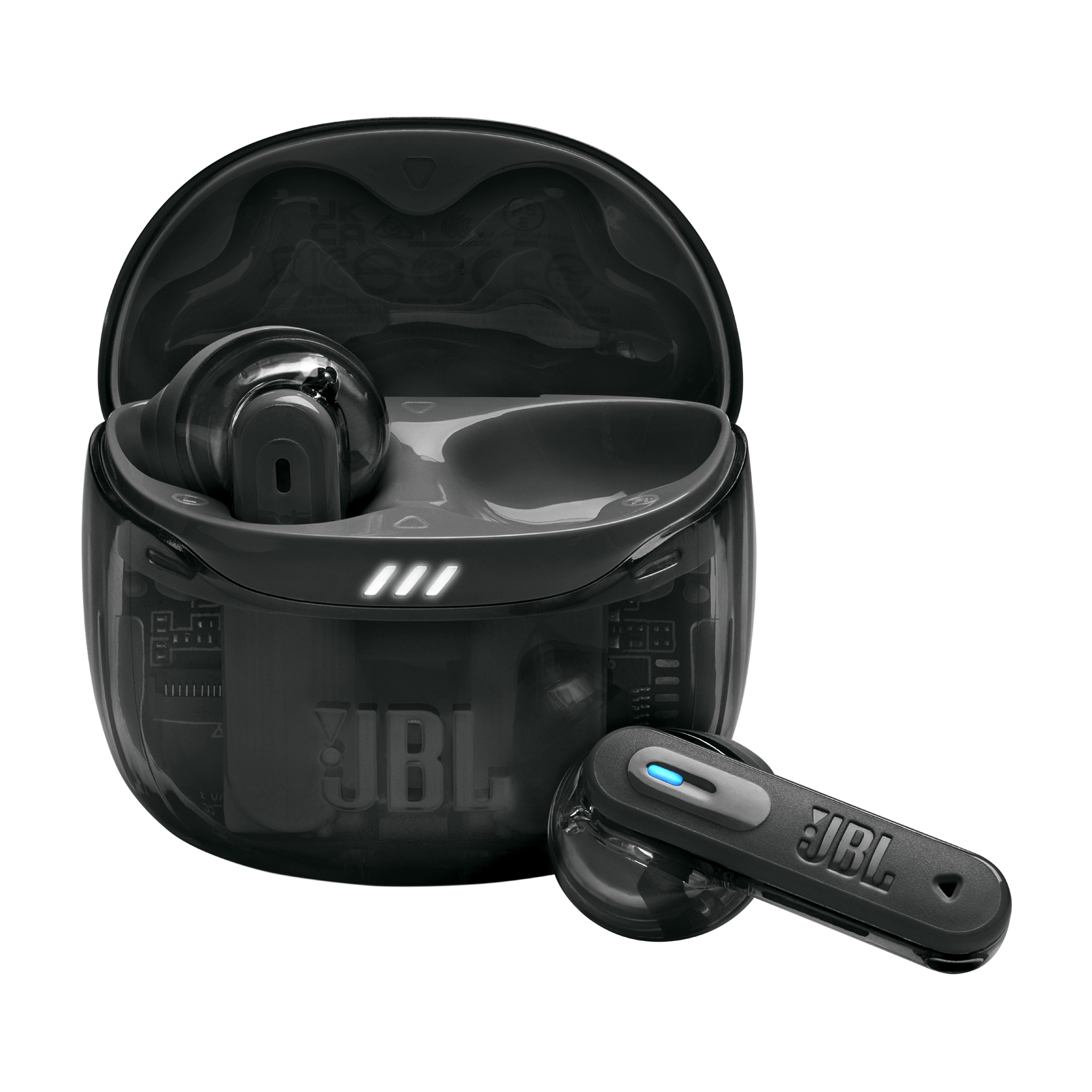 JBL Tune Flex 2 Ghost Edition TWS Bluetooth Wireless In-Ear Earphone Ghost Black EU "JBL-TFLEX2GHST-BLK" (timbru verde 0.18 lei)