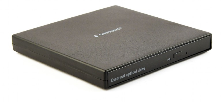 DVD-RW extern, GEMBIRD, interfata USB 2.0, argintiu, "DVD-USB-04" (timbru verde 0.8 lei)