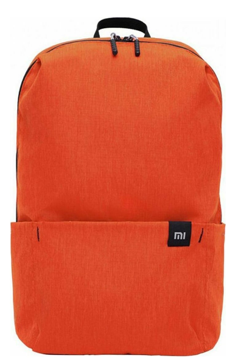 RUCSAC XIAOMI, pt. notebook de max 14 inch, 1 compartiment, buzunar frontal, 10 litri, poliester, portocaliu, "20380"