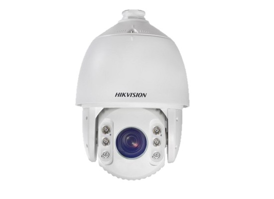 CAMERA supraveghere HIKVISION speed dome, pt. exterior, dist. IR 150 m, lentila motorizata 4.8 - 153 mm, 2 Mpx, cu fir, carcasa metal, "DS-2AE7232TI-A" (timbru verde 0.8 lei)