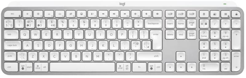 LOGITECH MX Keys S - PALE GREY - (US) INTL - BT - N/A - INTNL-973 "920-011588" (timbru verde 0.8 lei)