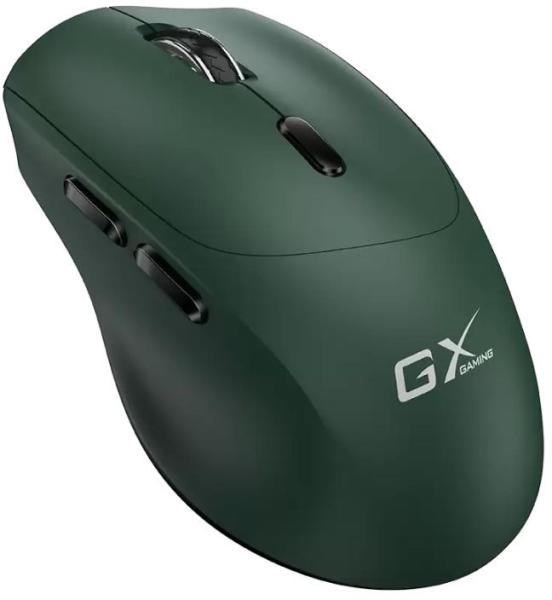 MOUSE Genius "Scorpion M8100", gaming, wireless 2.4GHz, Bluetooth, optic, 3200 dpi, butoane/scroll 6/1, buton Copilot, verde, "31060002401" (timbru verde 0.18 lei) 4710268262923