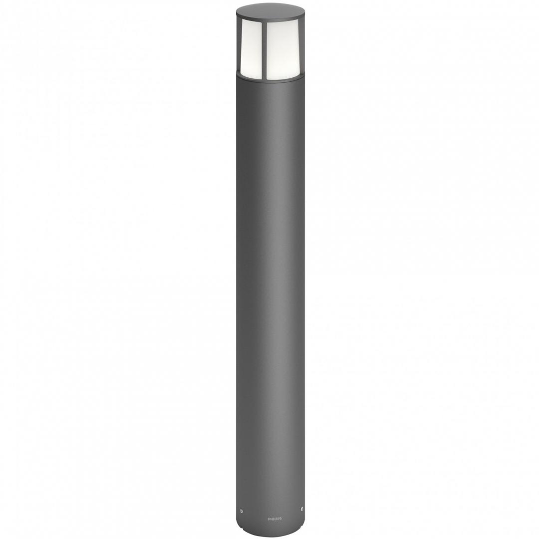 STALP exterior PHILIPS, LED, soclu integrat, putere 6 W, tip lumina alb calda, 600 lumeni, alimentare 220 - 230 V, "000008718696131336" (timbru verde 2.00 lei)