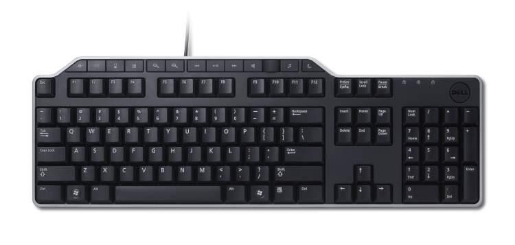 TASTATURI DELL, "KB522", cu fir, 117 taste format standard (104-108 taste), USB, negru, "580-17667" (timbru verde 0.8 lei)