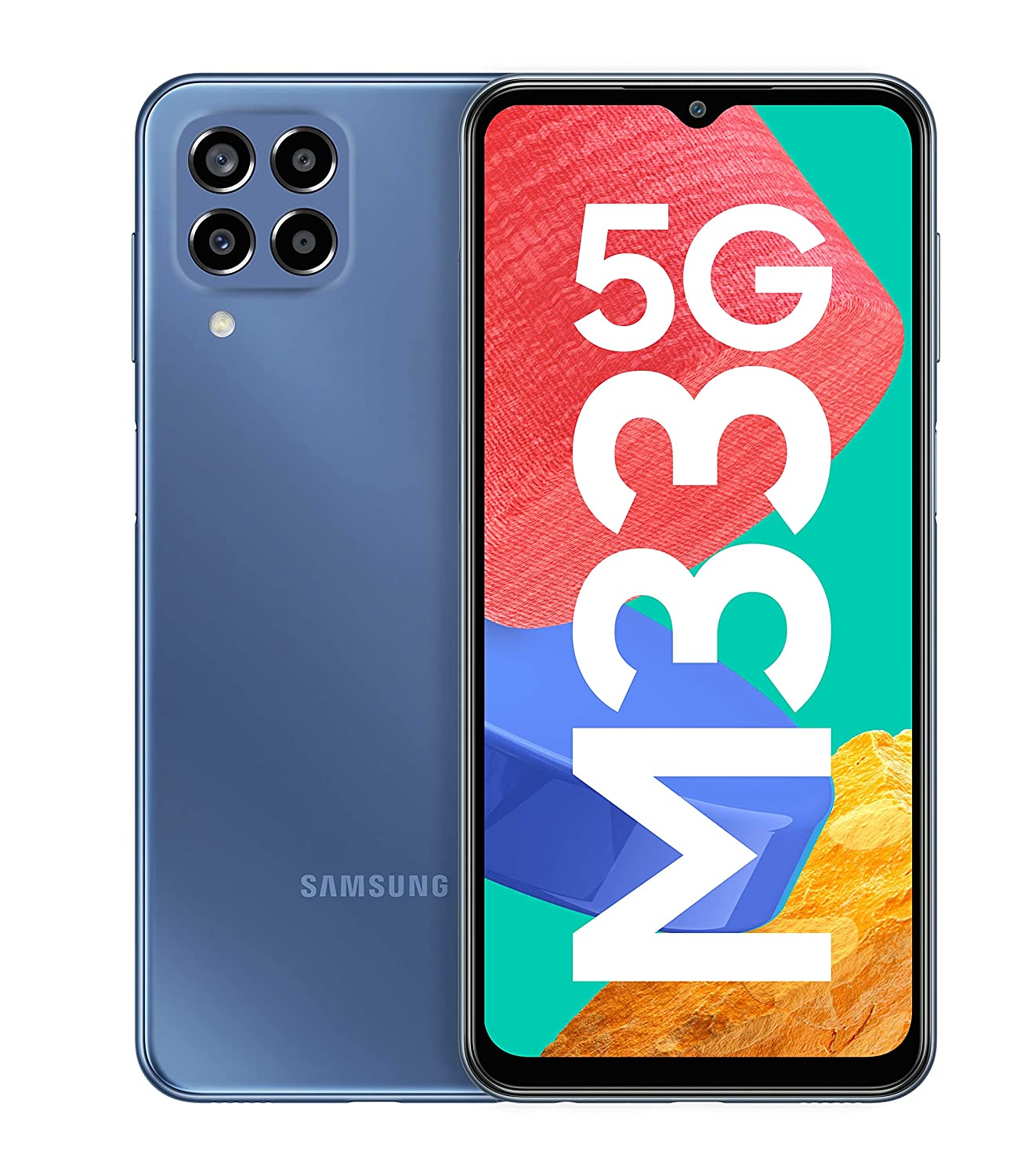 SMARTphone Samsung PHT16432 M33 M336 5G 6GB RAM 128GB Dual Sim Blue "PHT16432" (timbru verde 0.45 lei)