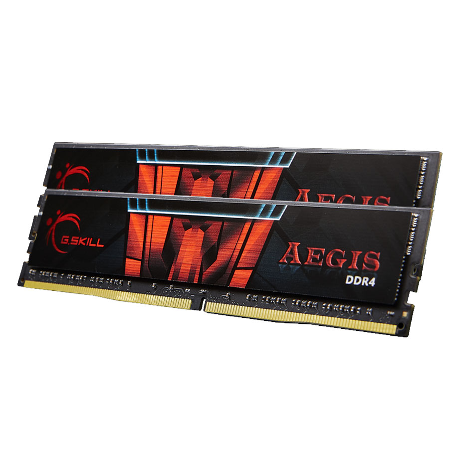 Memorie Aegis, DDR4, 16 GB, 2400 MHz, CL15, kit "F4-2400C15D-16GIS"