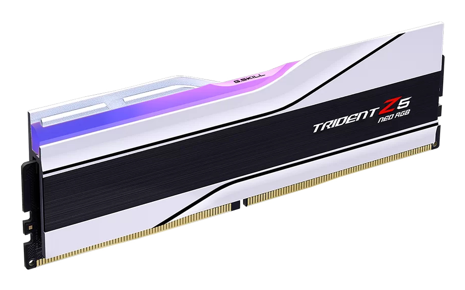 Memorie Trident Z5 Neo RGB DDR5-6400 CL32-39-39-102 1.35V 48GB (2x24GB) AMD EXPO "F5-6400J3239F24GX2-TZ5NRW"