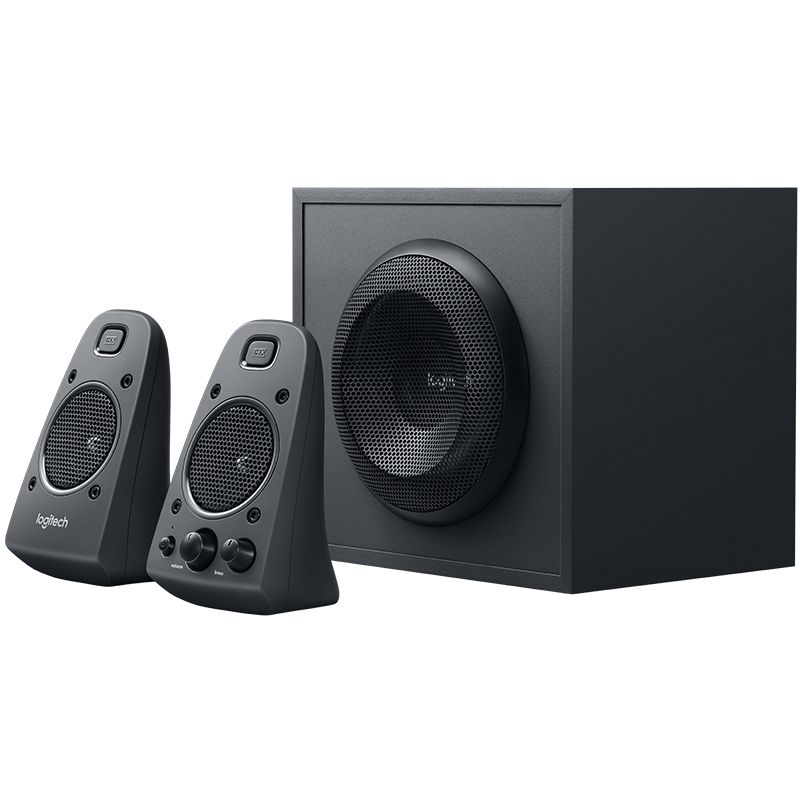 BOXE LOGITECH 2.1, RMS: 200W (2 x 35W, 1 x 130W), THX certfied, black, "Z625" "980-001256" (timbru verde 4.00 lei)