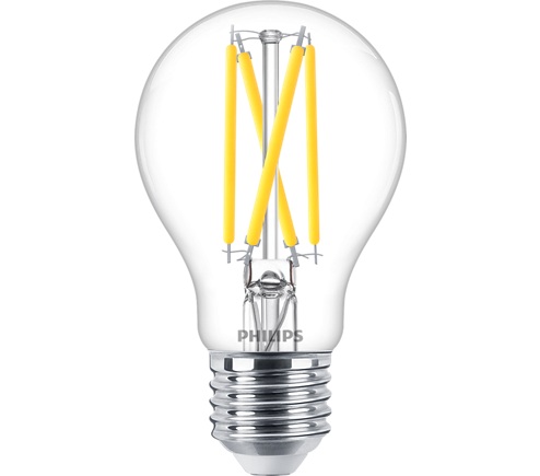 BEC LED Philips, soclu E27, putere 5.9W, forma clasic, lumina alb calda, alimentare 220 - 240 V, "000008719514323834" (timbru verde 0.45 lei)