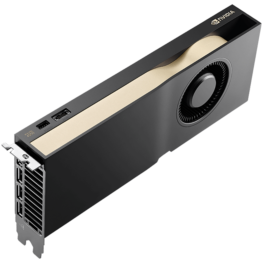 NVIDIA RTX 4500 PRO Blackwell PCI-Express x16 Gen 5.0, 11.2 x 26.7 cm, L FHFL Dual Slot, 32 GB GDDR7 ECC 256-bit, 896 GB/s 200W "VCNRTXPRO4500-SB"