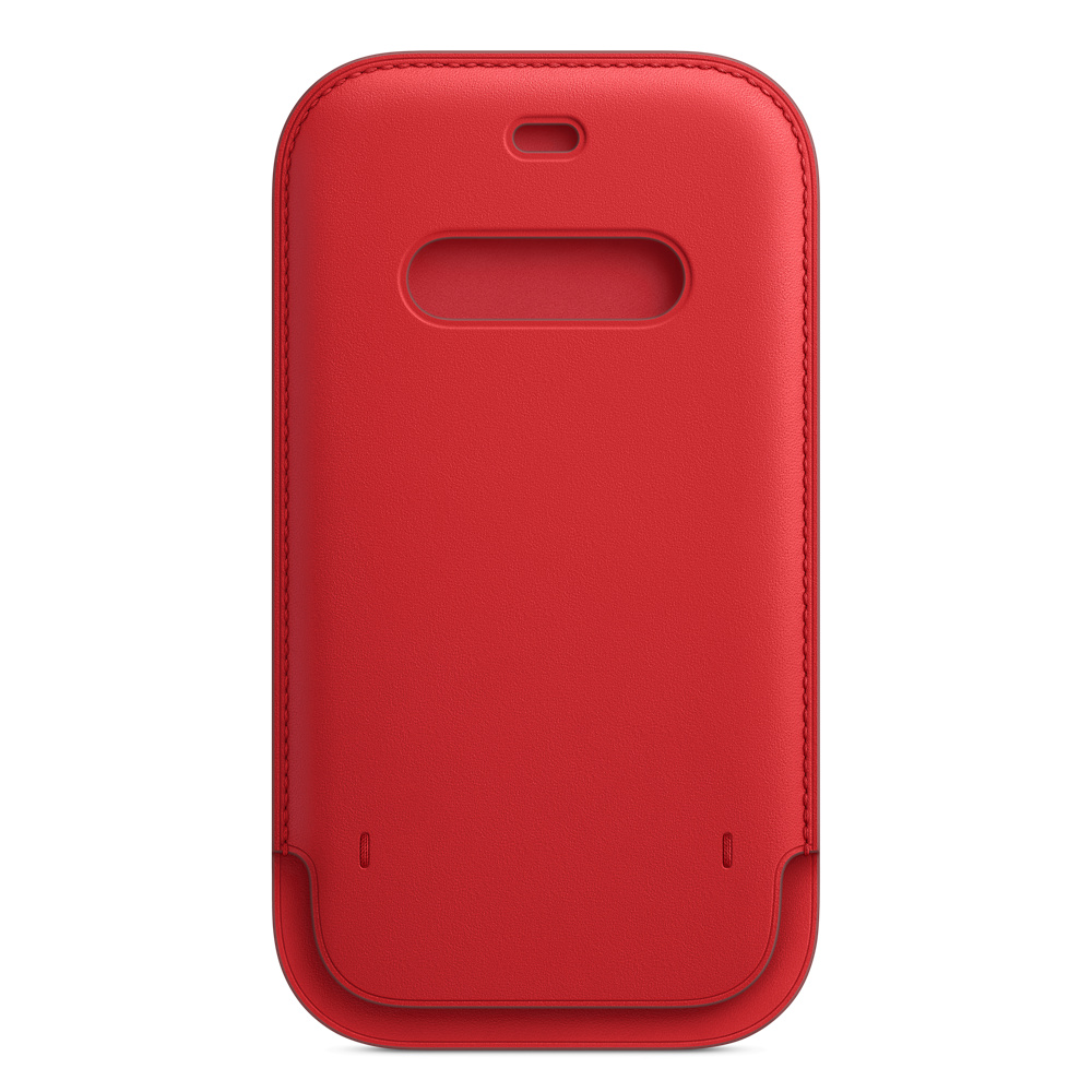 HUSA Smartphone Apple, pt iPhone 12 | iPhone 12 Pro, tip back cover (protectie spate) cu MagSafe, piele, MagSafe, rosu, "mhye3zm/a"