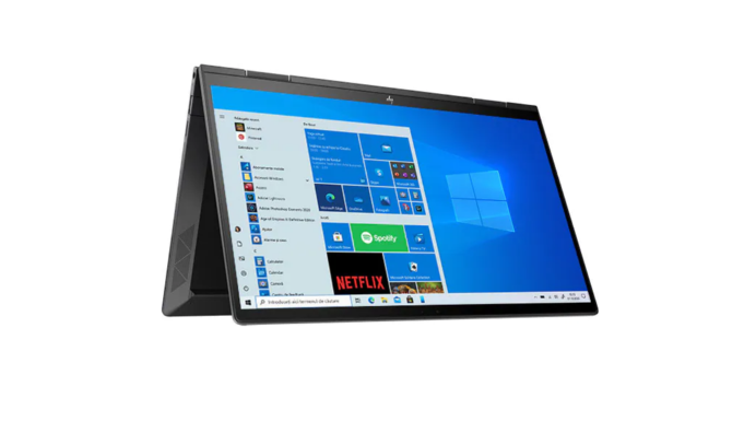 NOTEBOOK HP, "ENVY x360" 13.3 inch, Ryzen 5 5600U, 8 GB DDR4, SSD 512 GB, AMD Radeon Graphics, Windows 11 Home, "5D5H9EA#ABB" ((timbru verde 3.5 lei)