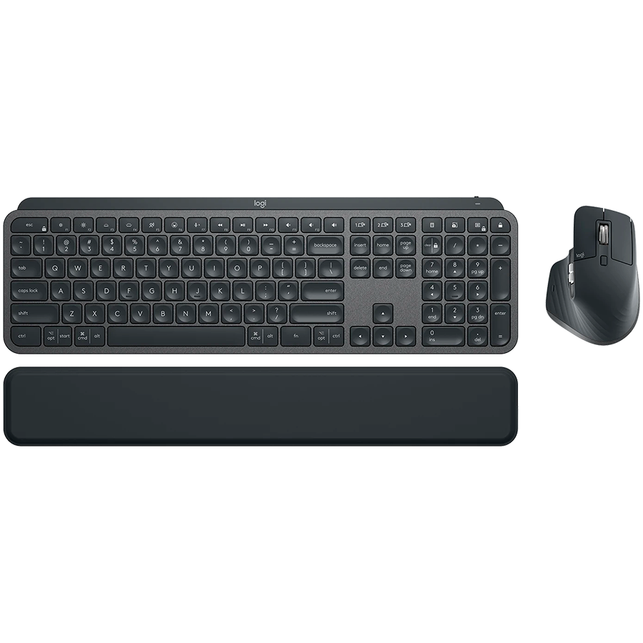 LOGITECH MX Keys Bluetooth Combo Gen 2 - GRAPHITE - US INTL - B2B "920-010933" (timbru verde 0.8 lei)