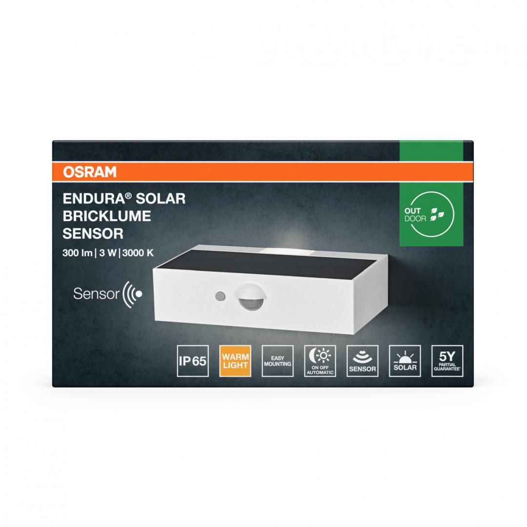 ENDURA SOLAR BRICKLUME SEN WT OSRAM "000004099854455919"