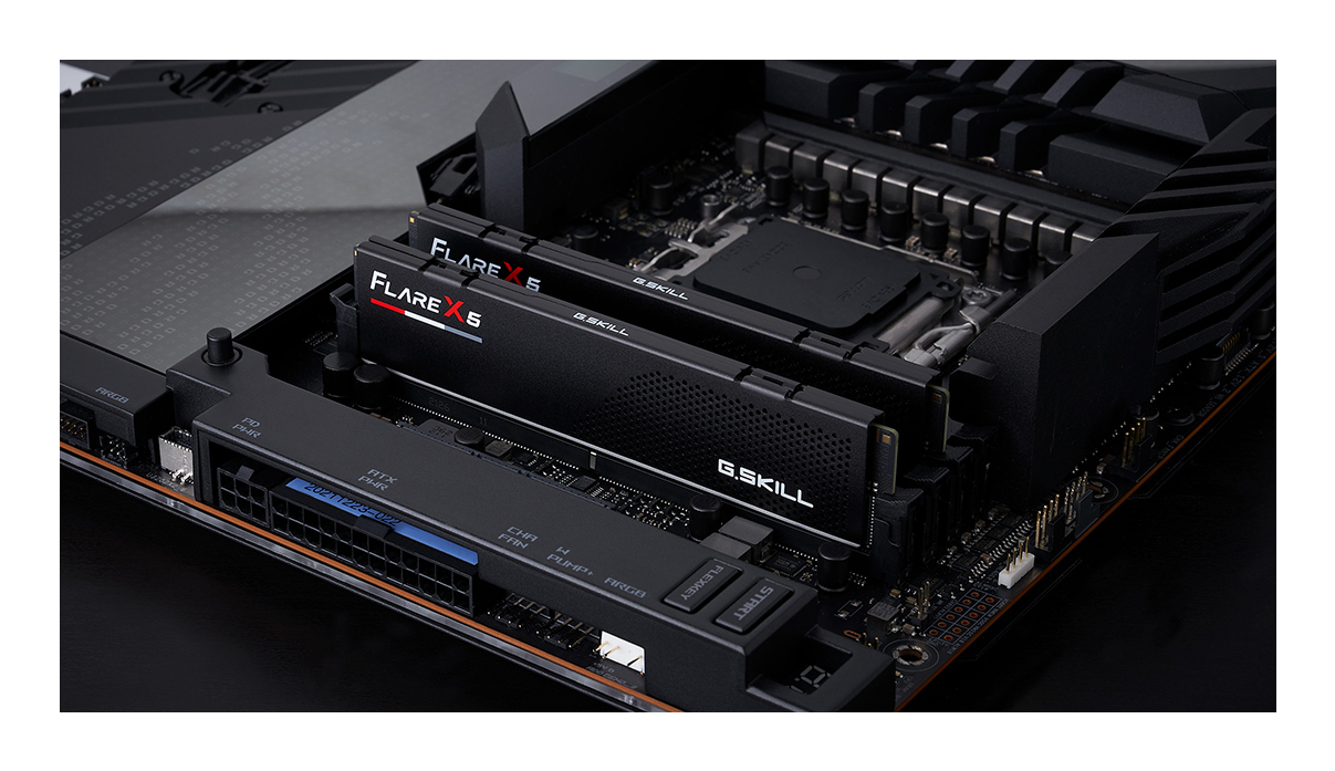 Memorie FLARE X5 AMD 32 GB (2x16GB) 6400 MHz CL32 Dual Kit "F5-6400J3239G16GX2-FX5" - imagine 6