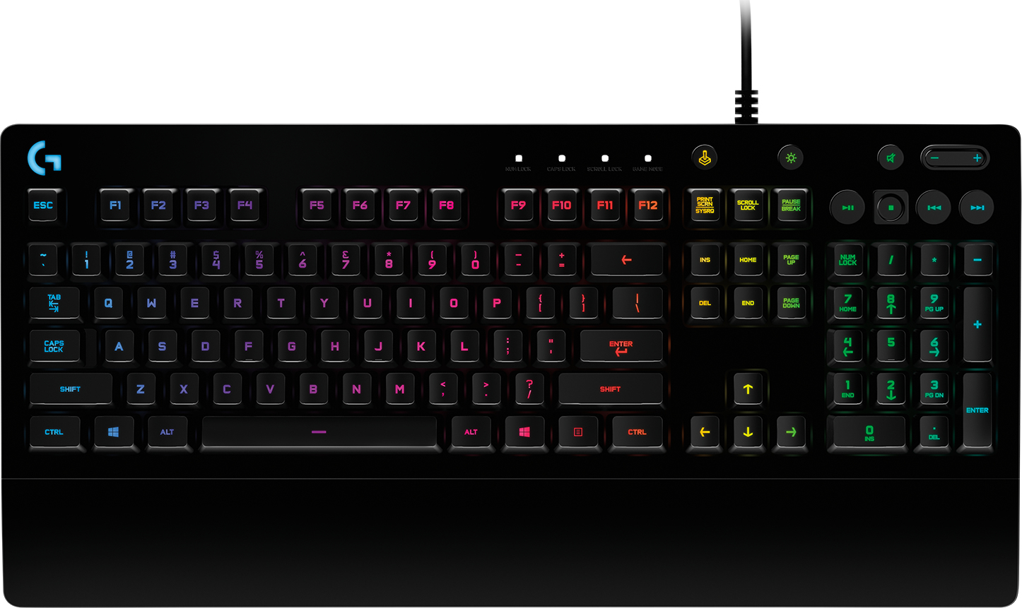 LOGITECH G213 Prodigy Gaming Keyboard CZE-SKY INTNL "920-010738" (timbru verde 0.8 lei)