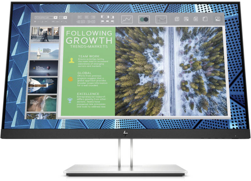 HP E24q G4 24inch IPS QHD 2560x1440 16:9 Display Port HDMI VGA 5xUSB 3yr, "9VG12AA#ABB" (timbru verde 7 lei)
