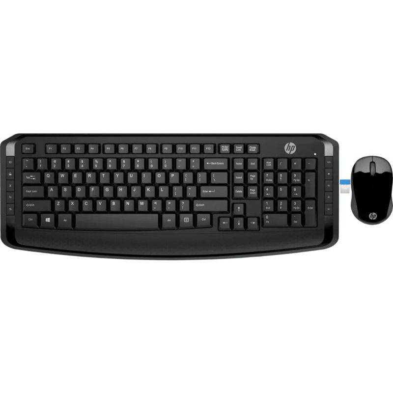 HP WL Keyboard and Mouse 300 "3ML04AA#ABB" (timbru verde 0.8 lei)