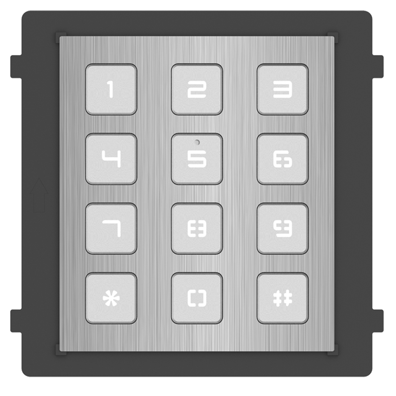 MODUL TASTATURA VIDEOINTERFON, "DS-KD-KP/S" (timbru verde 0.18 lei)