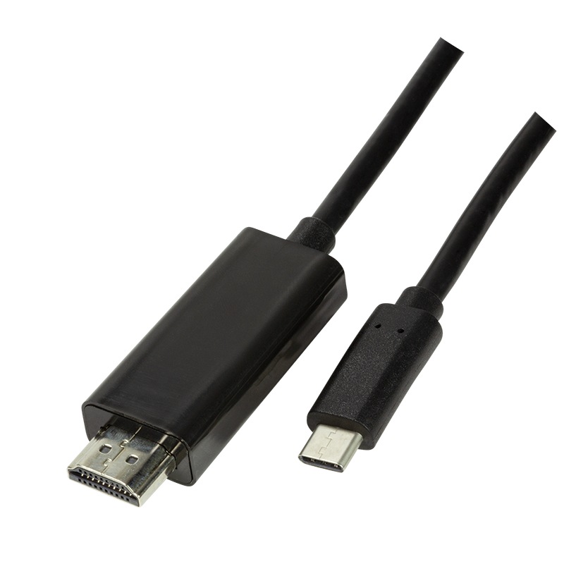 CABLU video LOGILINK, adaptor USB 3.1 Type-C (T) la HDMI (T), 3m, rezolutie maxima 4K UHD (3840 x 2160) la 60 Hz, negru, "UA0330" (timbru verde 0.18 lei)