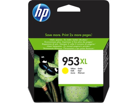 Cartus Cerneala Original HP Yellow, nr.953XL, pentru OFFICEJET PRO 8210, , (timbru verde 0.15 lei), "F6U18AE"